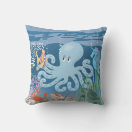 Das Kraken-Wurfs-Kissen 20x20 Kissen