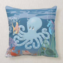 Das Kraken-Wurfs-Kissen 20x20 Kissen