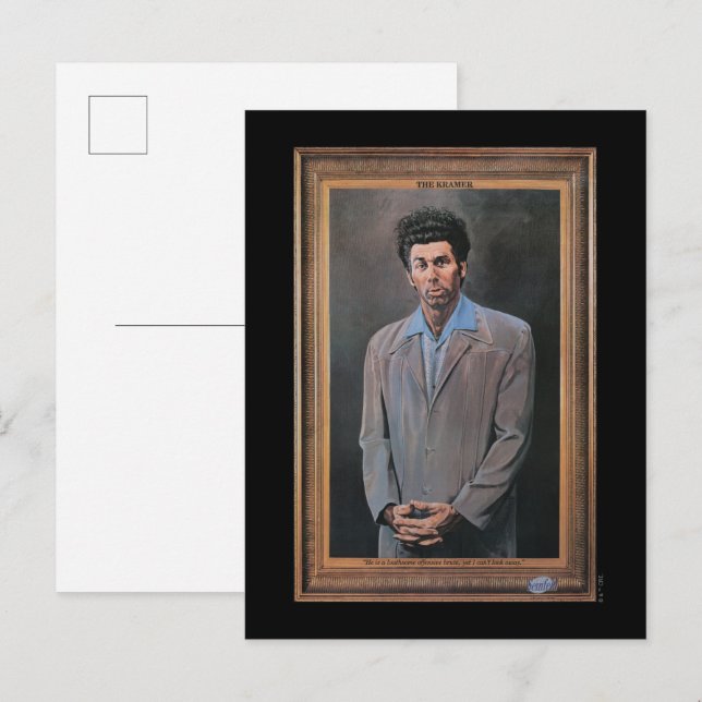 Das Kramer-Porträt Postkarte (Vorne/Hinten)