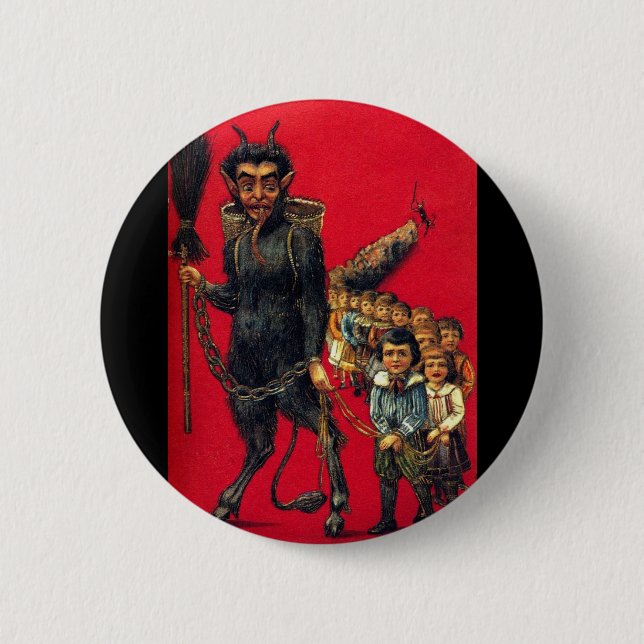 Das Krampus Button (Vorderseite)
