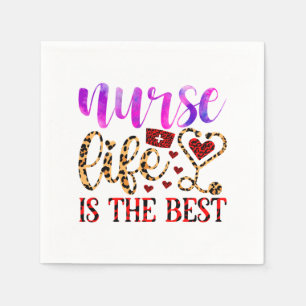 Das Krankenleben ist das beste (2) Serviette