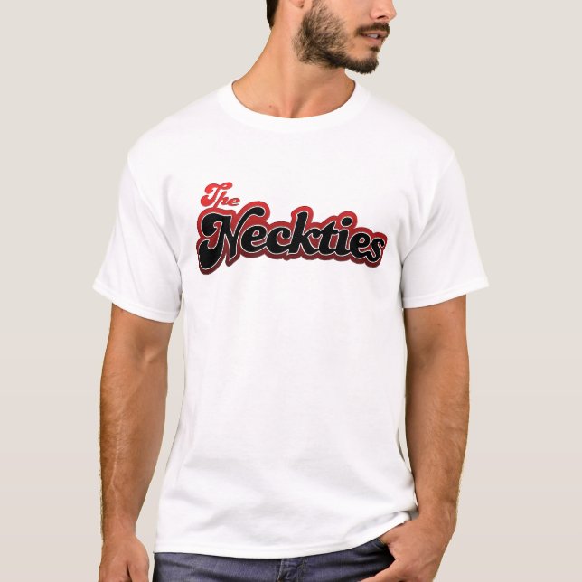 Das Krawatten-Logo-Shirt - Rot T-Shirt (Vorderseite)