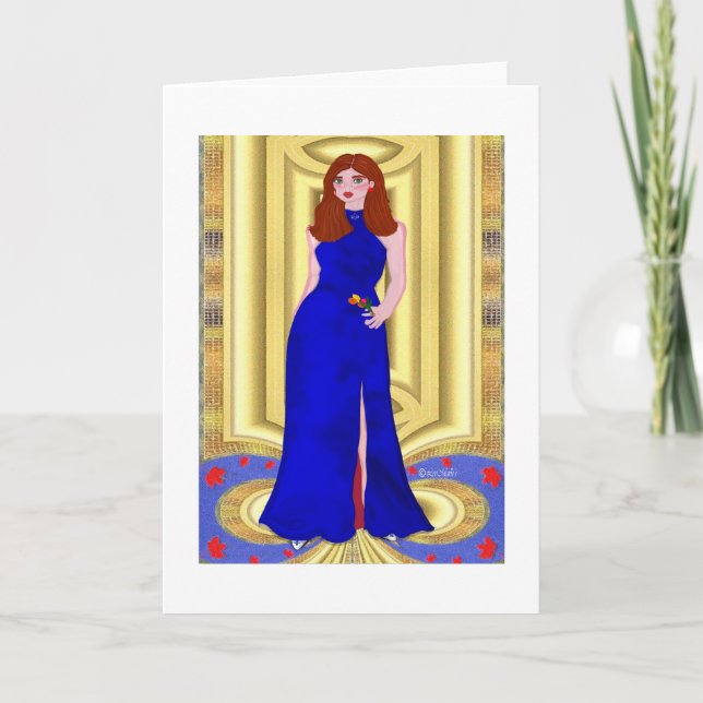 Das kreative Design von Quebecer Style LeeMarie Karte (Vorderseite)