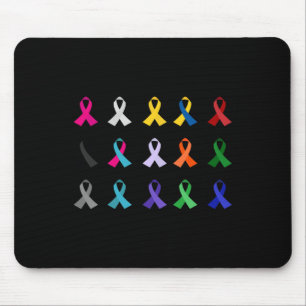 Das Krebsbewusstsein der Welt kreuzt Christliches  Mousepad