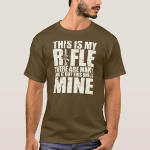 Das Kredo des Riflemans - dieses ist meine Gewehre T-Shirt