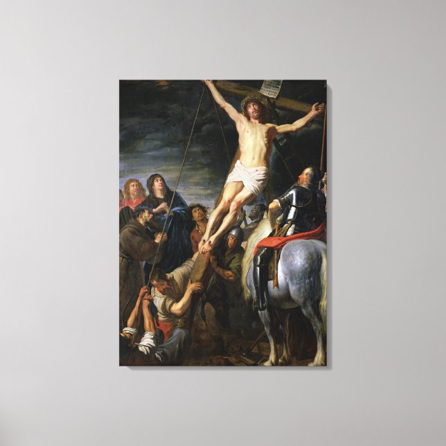 Das Kreuz anheben, 1631-37 Leinwanddruck (Vorderseite)