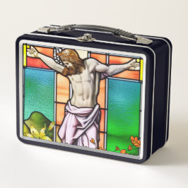 Das Kreuz Metall Brotdose