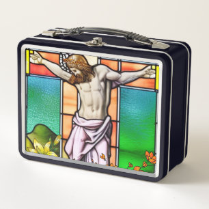 Das Kreuz Metall Brotdose