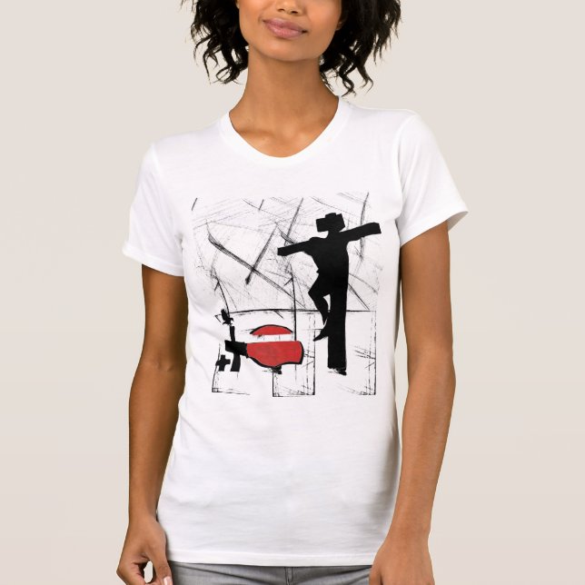 das Kreuz T-Shirt (Vorderseite)