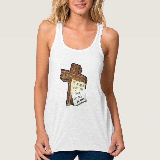 das Kreuz Tank Top (Vorderseite)