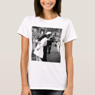 Das Kriegs-Auf Wiedersehen Quadrat manchmal küsse T-Shirt