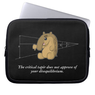 Das kritische Tapir - strukturelle Geologie Laptopschutzhülle