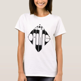 Das Kronen-angepasste Damen-Shirt T-Shirt