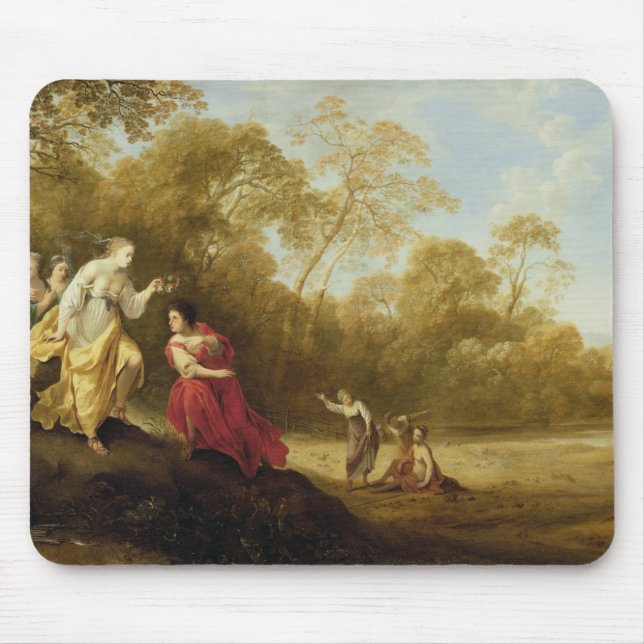 Das Krönen von Mirtillo Mousepad (Vorne)