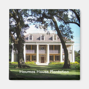 Das Kronjuwel der Fluss-Straße - Houmas-Haus Magnet