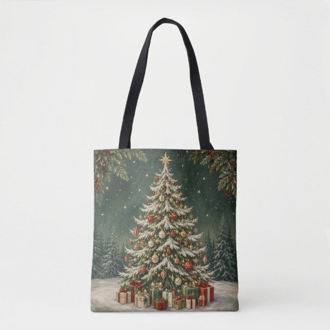 Das Kronjuwel des Winterwaldes Tasche (Vorderseite)
