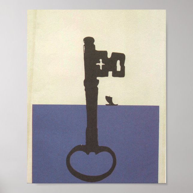 Das kubanische Filmplakat für das Donaupilot (Unga Poster (Vorne)
