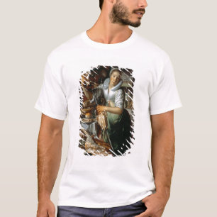 Das Küchen-Mädchen (mit Christus, Mary und Martha) T-Shirt