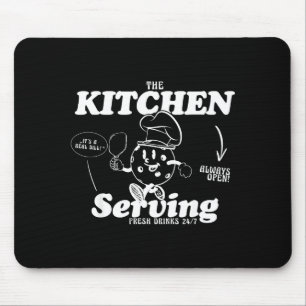 Das Küchen-Pickleball-Geschenk für Pickle-Ball-Spi Mousepad