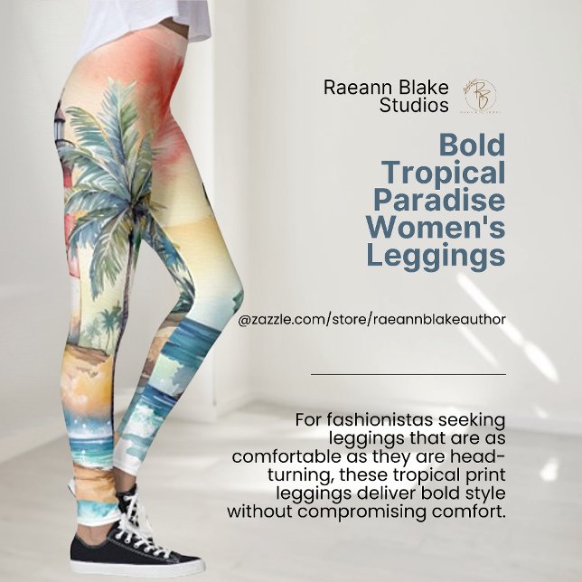 Das kühne tropische Paradies für Leggings (Von Creator hochgeladen)