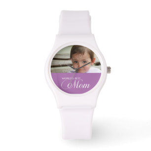 Das kundenspezifische Foto der besten Mama der Wel Armbanduhr