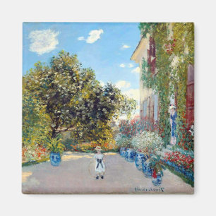 Das Künstlerhaus in Argentinien von Claude Monet Magnet