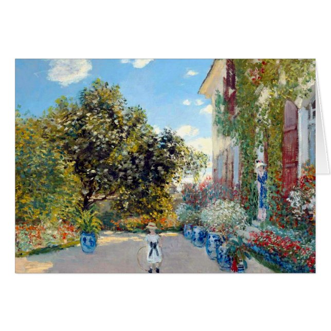 Das Künstlerhaus von Claude Monet (Vorderseite (Horizontal))