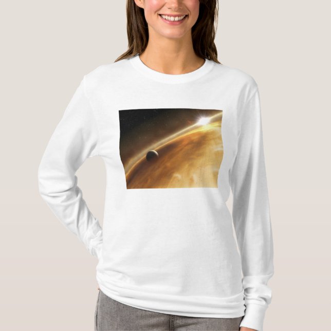 Das künstlerische Konzept des Sterns Fomalhaut T-Shirt (Vorderseite)