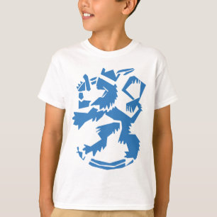 Das künstlerische Sweatshirt der Löwe-Kinder T-Shirt