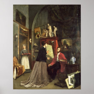 Das Künstlerstudio Poster