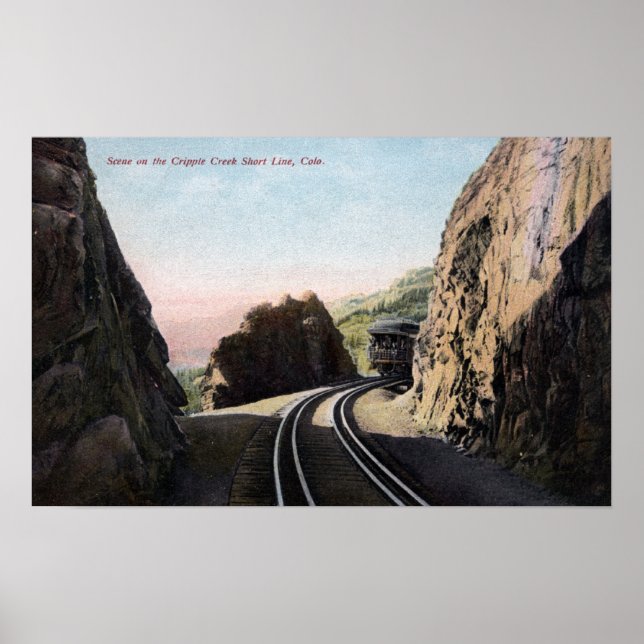 Das Kurze Schienenfahrzeug Poster (Vorne)