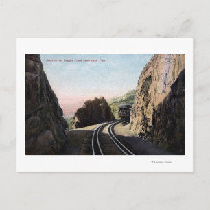 Das Kurze Schienenfahrzeug Postkarte