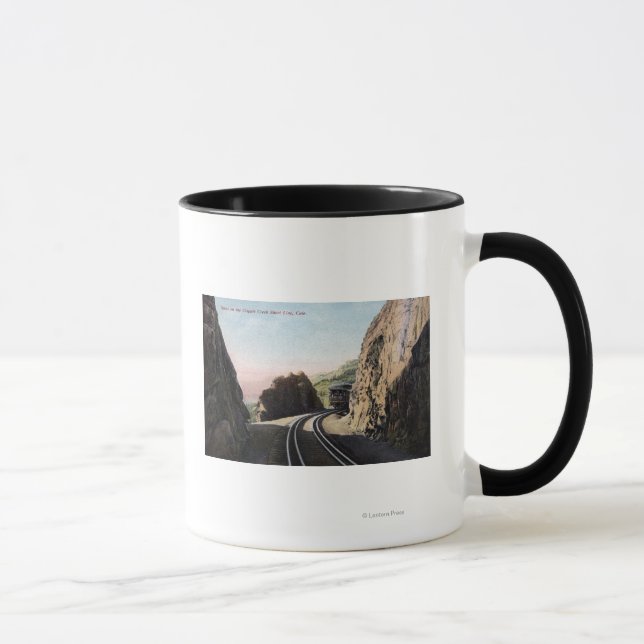 Das Kurze Schienenfahrzeug Tasse (Rechts)