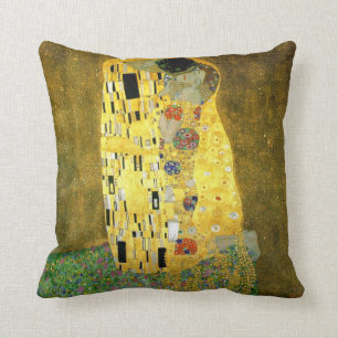 Das Kuss ~ Gustav Klimt Kissen