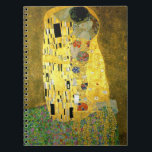 Das Kuss ~ Gustav Klimt Notizblock<br><div class="desc">Dieses ist der Kuss, der von Gustav Klimt im Jahre 1907 gemalt wird. Es ist die berühmteste Kunst Nouveau Malerei in der Geschichte</div>