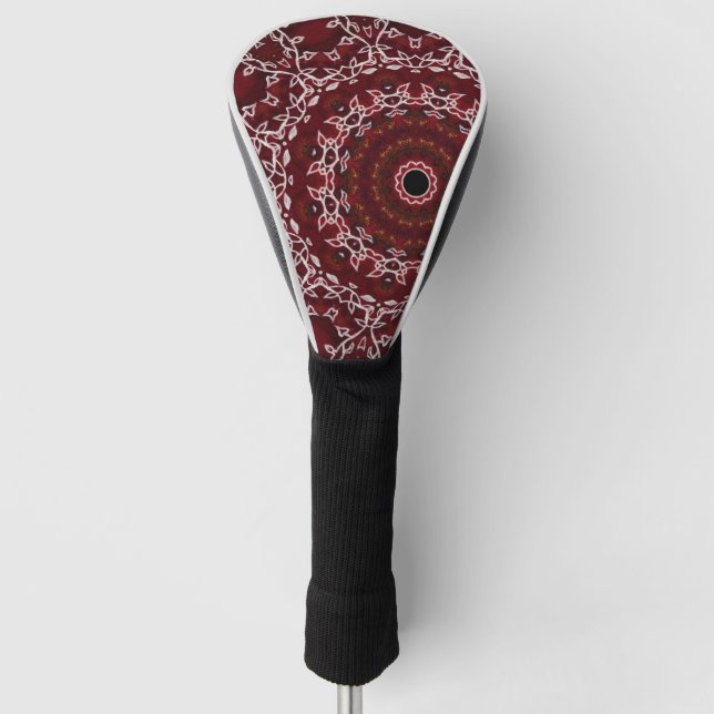Das Labyrinth der Schriftzüge Golf Headcover (Vorderseite)