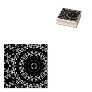 Das Labyrinth der Schriftzüge Gummistempel