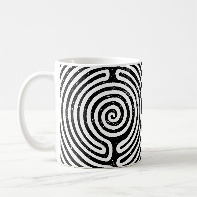 Das Labyrinth Kaffeetasse (Links)