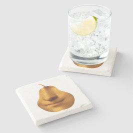 Das Lächeln der Mona Lisa - Marmor-Untersetzer Steinuntersetzer