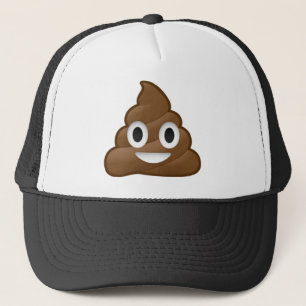 Das Lächeln kacken Emoji Truckerkappe