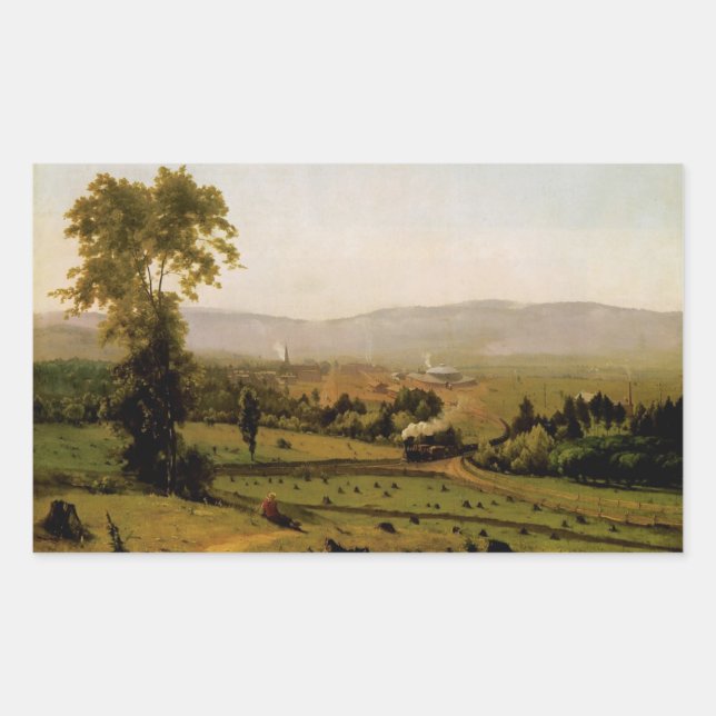 Das Lackawanna-Tal Rechteckiger Aufkleber (Vorderseite)