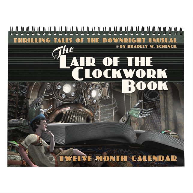 Das Lager des Uhrwerk-Buch-Kalenders Kalender (Titelbild)