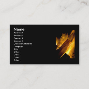 Das Lagerfeuer Visitenkarte