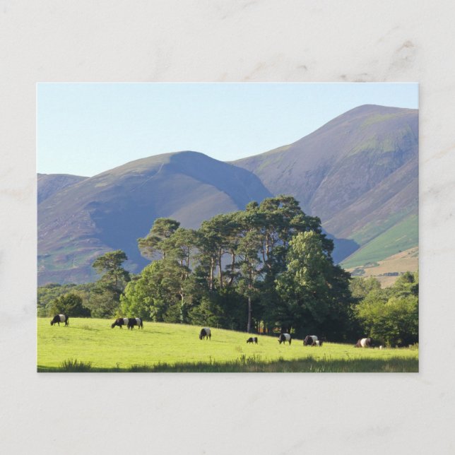 Das Lake District-Keswick Postkarte (Vorderseite)