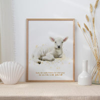 Das Lamm Gottes illustriert das Kinderzimmer der K