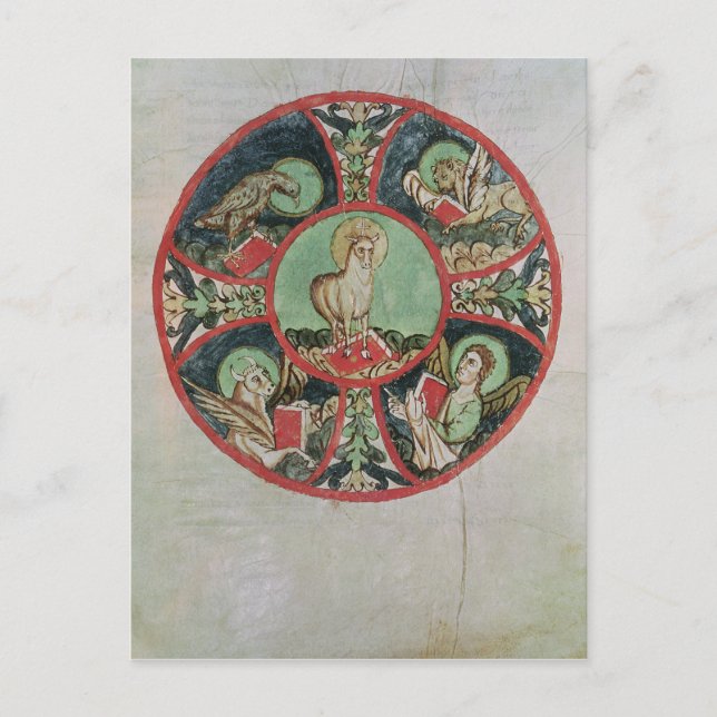 Das Lamm Gottes Postkarte (Vorderseite)