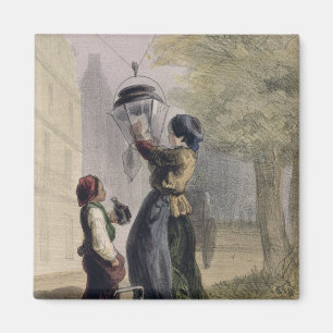 Das Lamplighter von "Les Femmes de Paris" Magnet