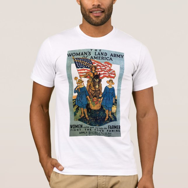 Das Land-Armee der Frauen T-Shirt (Vorderseite)