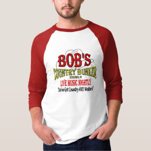 Das Land-Bunker des Bobs - ehren Sie die T-Shirt