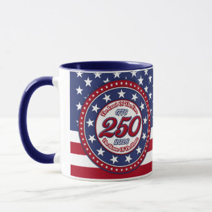 Das Land der Freien Das Zuhause der Tapferen USA-F Tasse